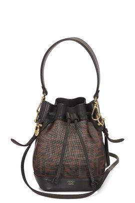 fendi Fendi Mesh F Is Fendi Ff 1964 Mini Mon Tresor Bucket Bag