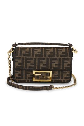 fendi Fendi Mini FF 1974 Baguette Shoulder Bag