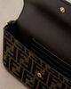 Fendi Fendi Mini FF jacquard canvas shoulder bag - 3