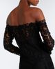 Fendi Fendi Off-shoulder lace bustier dress - 5