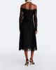 Fendi Fendi Off-shoulder lace bustier dress - 6
