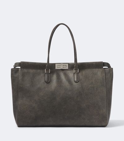 Fendi Fendi Peekaboo® Large leather tote bag