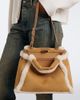 Fendi Fendi Peekaboo® Medium suede top-handle bag - 2
