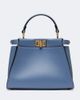 Fendi Fendi Peekaboo Mini leather top-handle bag - 1