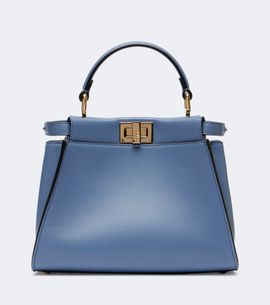 Fendi Fendi Peekaboo Mini leather top-handle bag