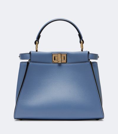 Fendi Fendi Peekaboo Mini leather top-handle bag