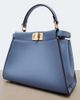 Fendi Fendi Peekaboo Mini leather top-handle bag - 6