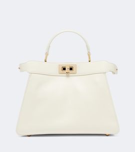 Fendi Fendi Peekaboo Small leather top-handle bag