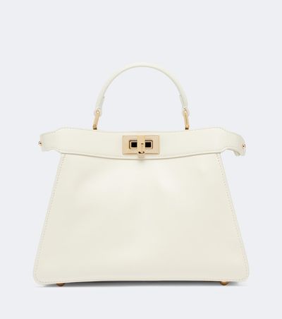 Fendi Fendi Peekaboo Small leather top-handle bag