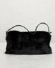 fendi Fendi Rabbit Fur Baguette Shoulder Bag - 3
