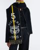 Fendi Fendi Reversible jacquard wool and cashmere scarf - 3