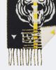 Fendi Fendi Reversible jacquard wool and cashmere scarf - 5