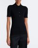 Fendi Fendi Ribbed-knit wool-blend polo shirt - 5