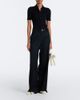 Fendi Fendi Ribbed-knit wool-blend polo shirt - 8