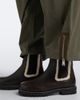 Fendi Fendi Shearling-trimmed leather Chelsea boots - 3