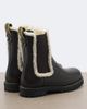 Fendi Fendi Shearling-trimmed leather Chelsea boots - 4