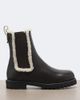 Fendi Fendi Shearling-trimmed leather Chelsea boots - 6