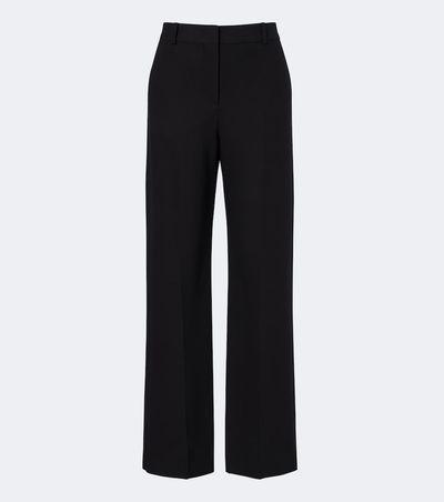 Fendi Fendi Silk and cotton wide-leg pants