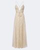 Fendi Fendi Silk chiffon and lace maxi dress - 1