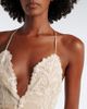 Fendi Fendi Silk chiffon and lace maxi dress - 3