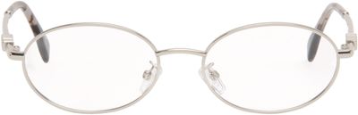 Fendi Fendi Silver Fendigraphy Glasses
