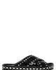 Fendi Fendi Studded Crisscross Slide Sandal - 2