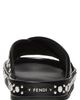 Fendi Fendi Studded Crisscross Slide Sandal - 4