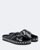 Fendi Fendi Studded leather slides - 1