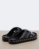 Fendi Fendi Studded leather slides - 3