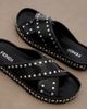 Fendi Fendi Studded leather slides - 6