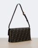 Fendi Fendi Tube jacquard canvas wallet on chain - 4
