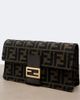 Fendi Fendi Tube jacquard canvas wallet on chain - 6