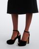 Fendi Fendi Velvet platform sandals - 3