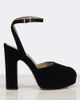 Fendi Fendi Velvet platform sandals - 6