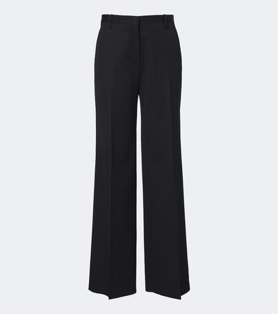 Fendi Fendi Virgin wool wide-leg pants