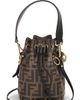 fendi Fendi Vitello Liberty F is Fendi FF 1974 Mini Mon Tresor Bucket Bag - 1