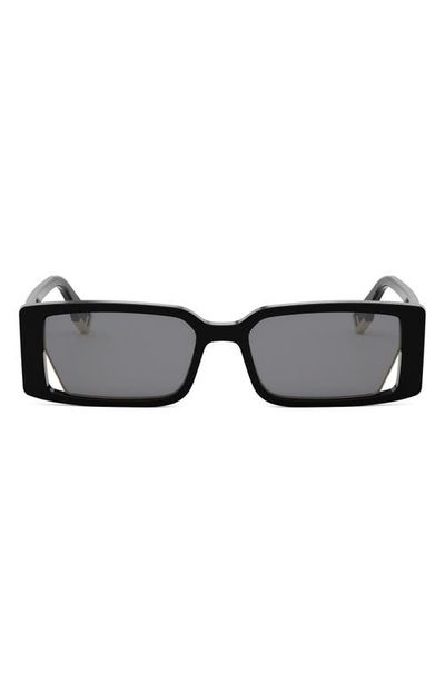 Fendi Fendi Way 53mm Rectangular Sunglasses