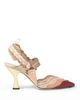 Fendi Fendi Women's Amaren Apricot Peach Pumps - 2