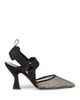 Fendi Fendi Women's Colibri Mesh & Suede Slingback Pumps - 2