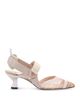 Fendi Fendi Women's Colibri Mesh Mid Heel Slingbacks - 2