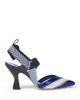 Fendi Fendi Women's Elett Blue Smoke Pumps - 2