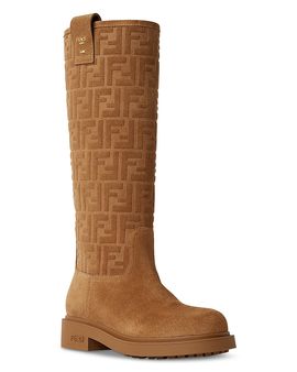 Fendi Fendi Women's Fendi Filo Suede Boots