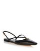 Fendi Fendi Women's Pointed Leather Slingback Flats - 1