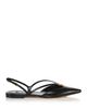 Fendi Fendi Women's Pointed Leather Slingback Flats - 3