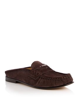 Fendi Fendi Women's Scrunch Penny Loafer Mules