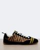 Fendi Fendi Wrap suede-trimmed calf hair sneakers - 5