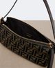 Fendi Fendi Zip Top Small FF jacquard canvas shoulder bag - 3