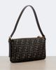 Fendi Fendi Zip Top Small FF jacquard canvas shoulder bag - 4