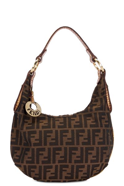 fendi Fendi Zucca Chef Hobo Bag