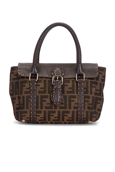 fendi Fendi Zucca Linda Handbag